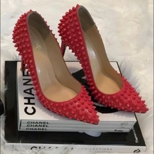 Christian Louboutin Pigalle Spike 100 Pumps